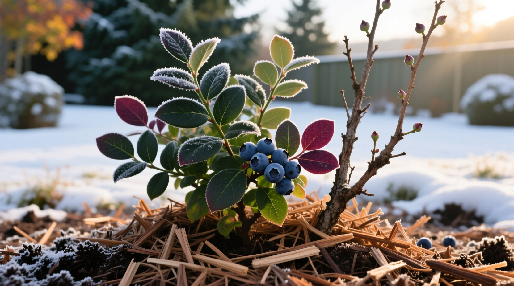 how to winterize blueberry plants