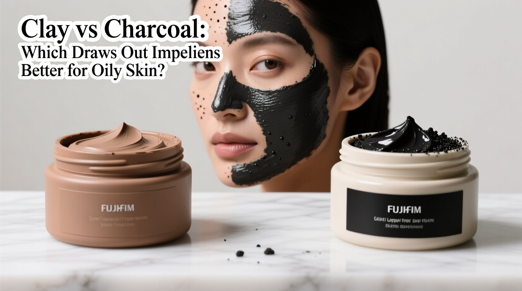 clay face mask vs charcoal which draws out impurities better for oily skin types