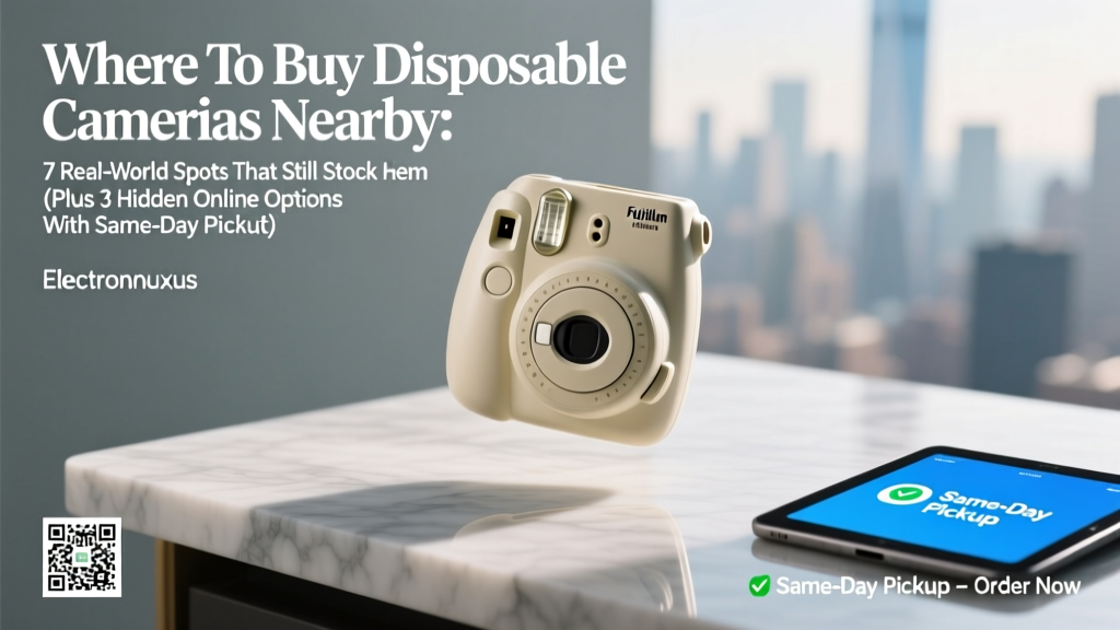Where To Buy Disposable Cameras Nearby: 7 Real-World Spots That Still Stock Them (Plus 3 Hidden Online Options With Same-Day Pickup)
