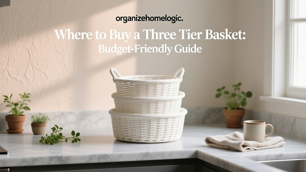 Where to Buy a Three Tier Basket: Budget-Friendly Guide