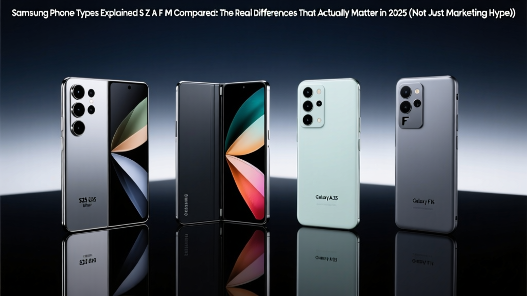 Samsung Phone Types Explained S Z A F M Compared: The Real Differences That Actually Matter in 2025 (Not Just Marketing Hype)
