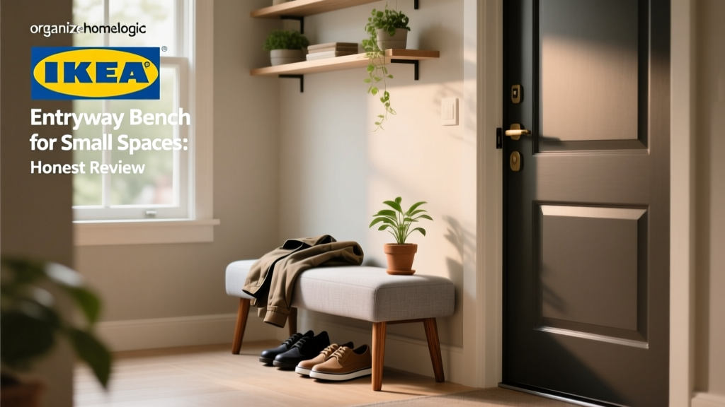 IKEA Entryway Bench for Small Spaces: Honest Review