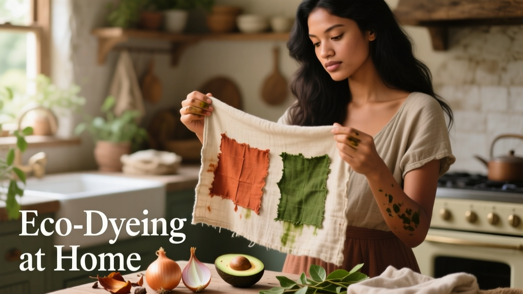 Eco-Dyeing at Home: Natural Colors Without Stains