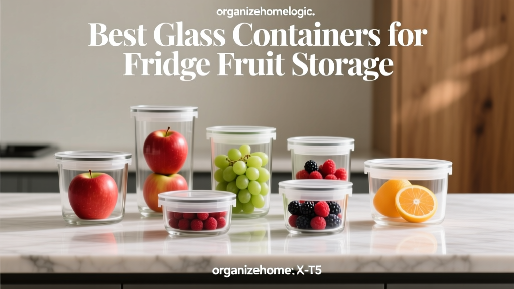 Best Glass Containers for Fridge Fruit Storage