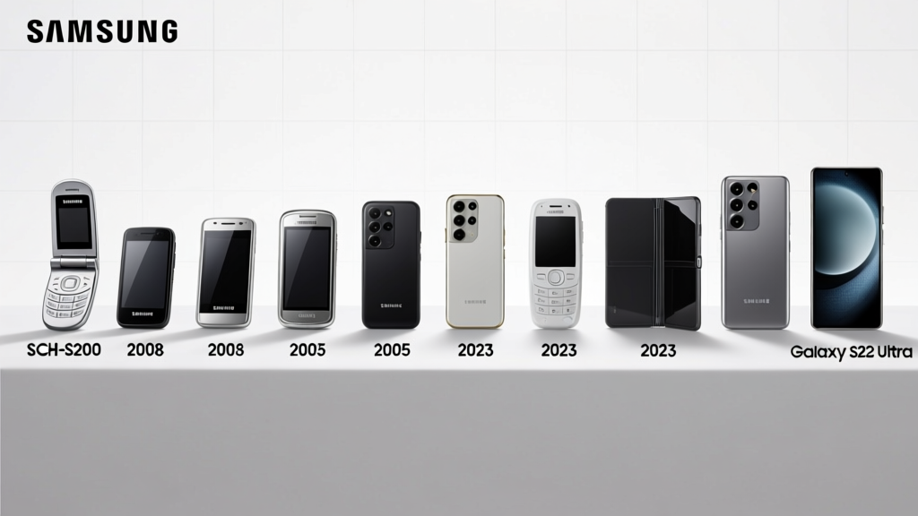 Samsung Phone Timeline 2005–2023: Specs, Cameras & Battery Tests