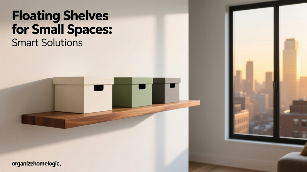 Floating Shelves for Small Spaces: Smart Solutions