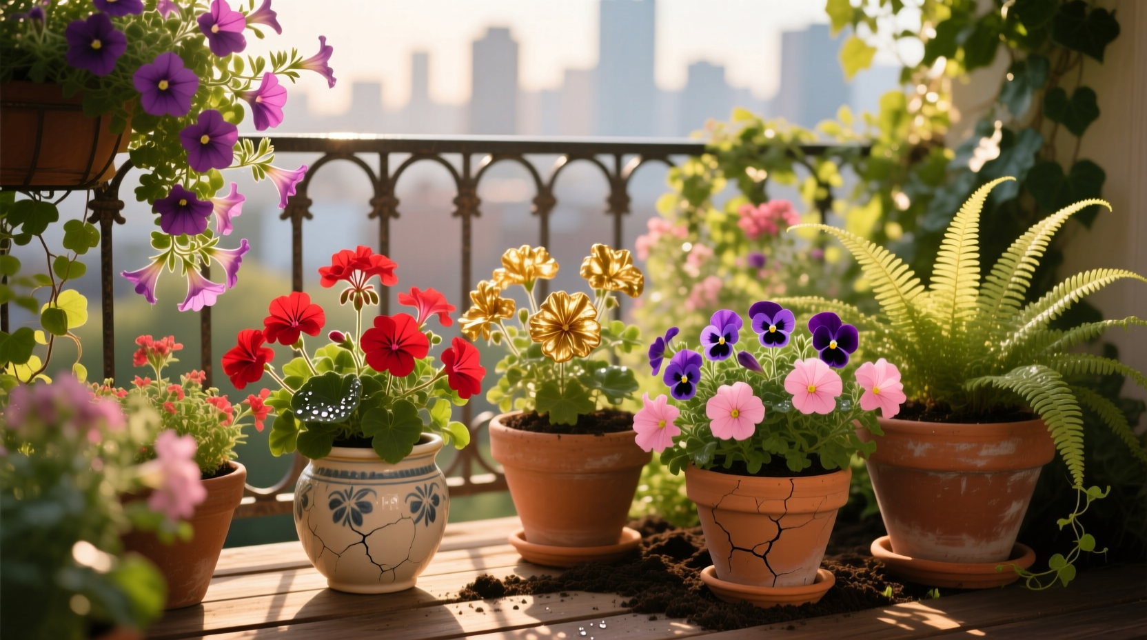 flower container gardening