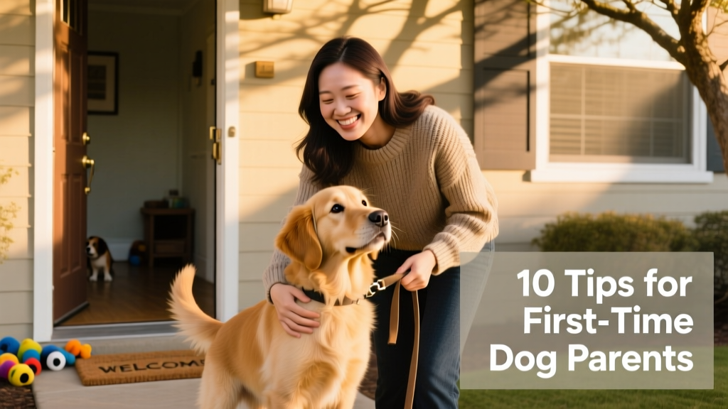 Bringing Home a New Dog: 10 Tips for First-Time Dog Parents