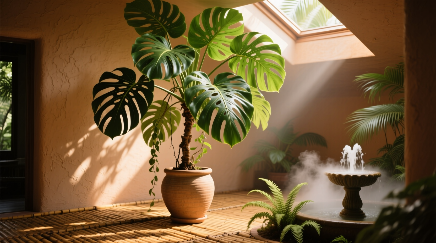 tropical tree indoor