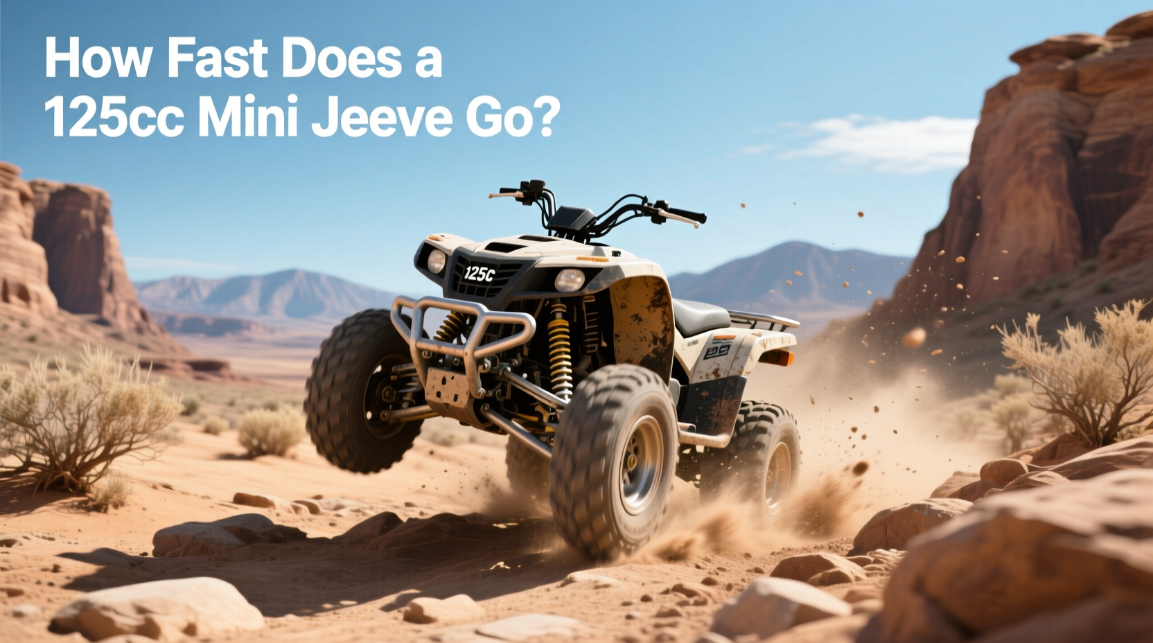 How to Choose Mini Jeep Suspension, How Fast Does a 125cc Mini Jeep Go?