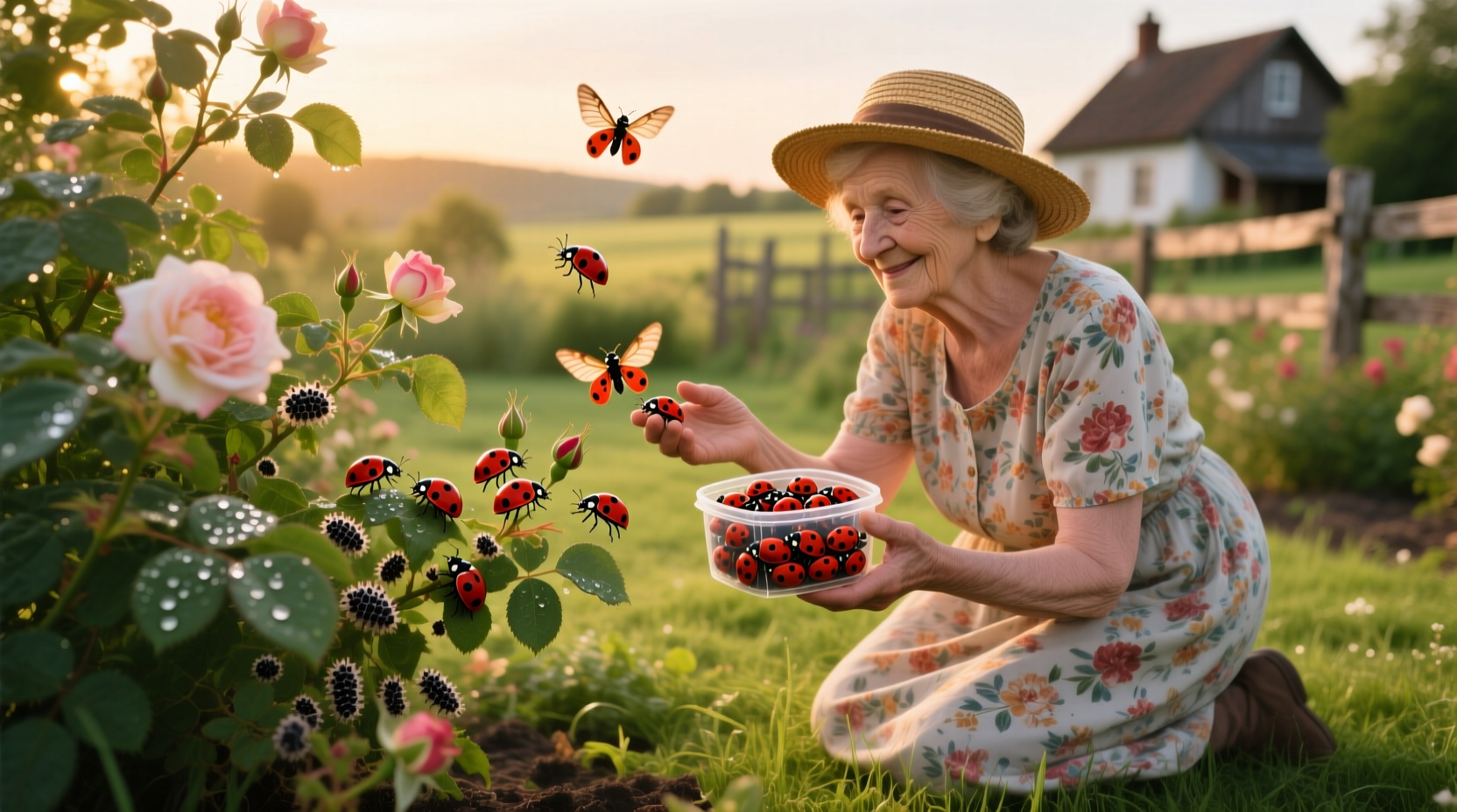 buying ladybugs to control pests