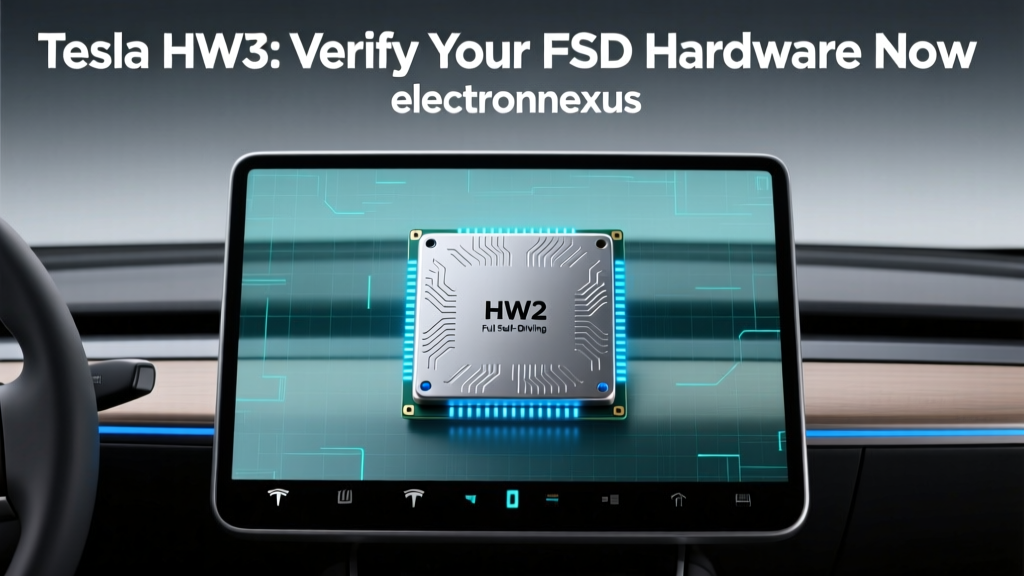 Tesla HW3: Verify Your FSD Hardware Now