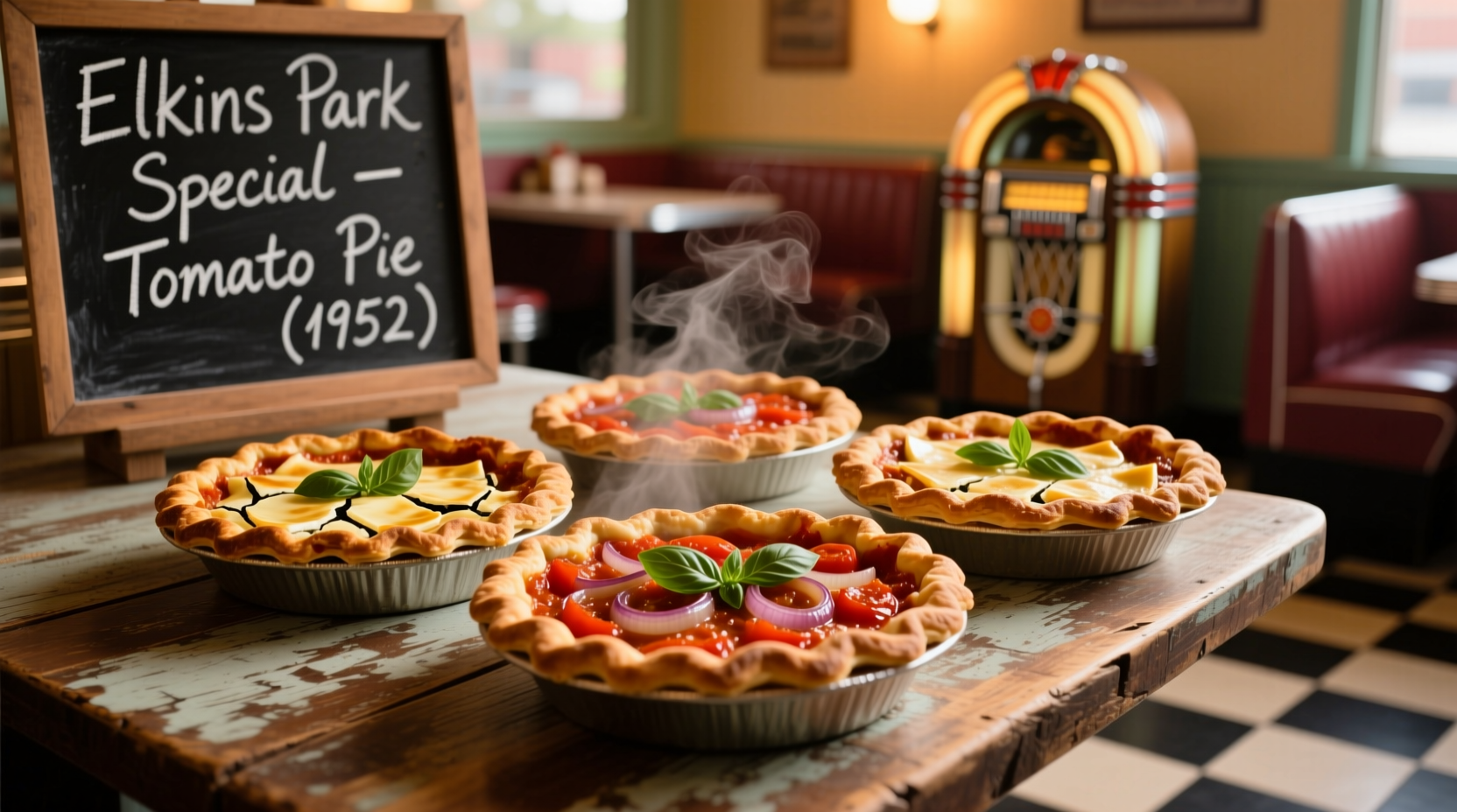 Trios Tomato Pie in Elkins Park PA: Authentic Philly Style