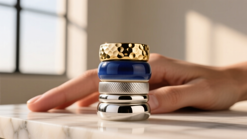 Yes, You Can Stack Rings with Different Textures—Here’s How