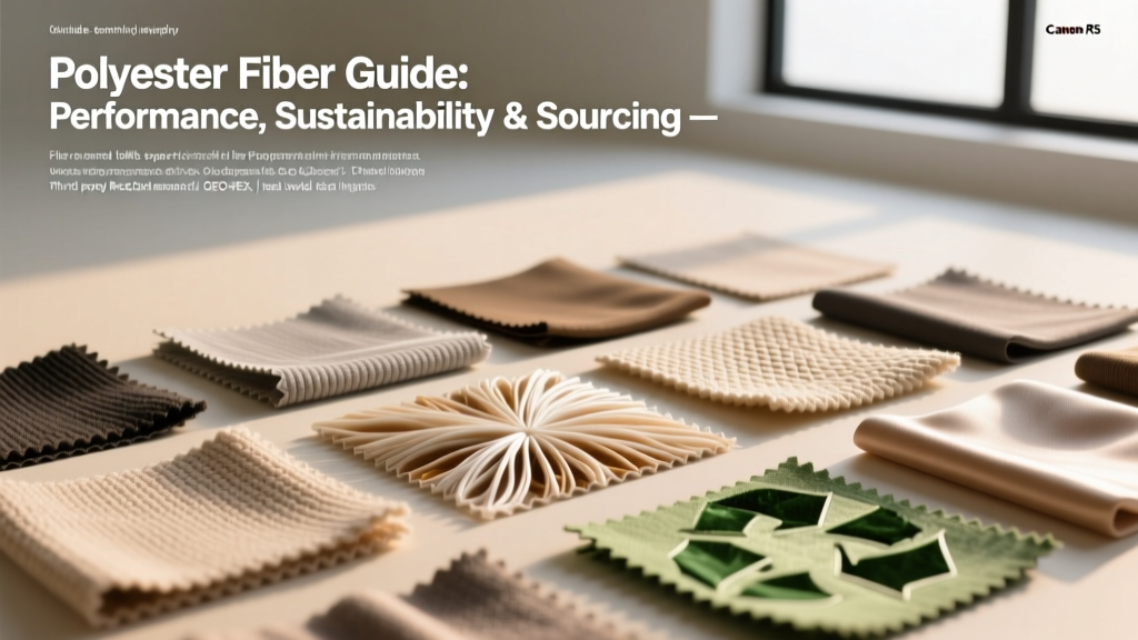 Polyester Fiber Guide: Performance, Sustainability & Sourcing