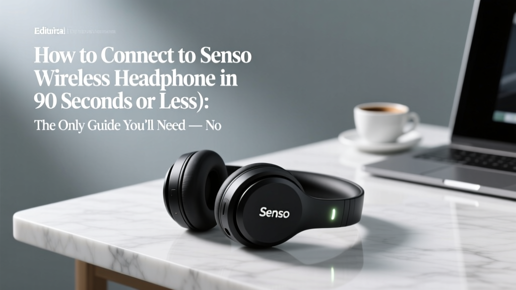 How to Connect Senso Wireless Headphones (2026)
