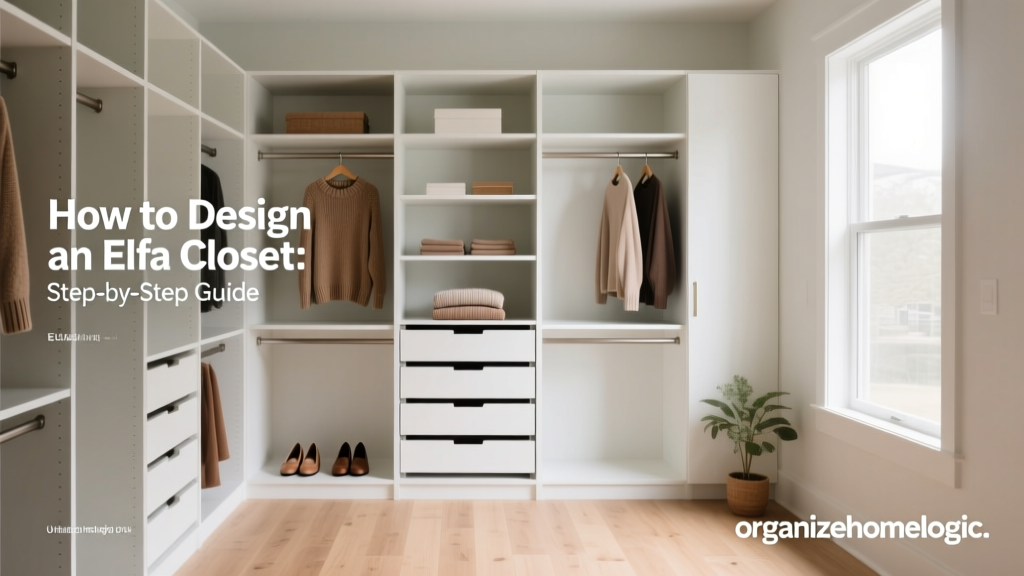 How to Design an Elfa Closet: Step-by-Step Guide
