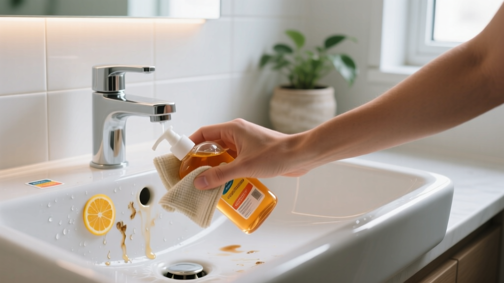 Tested: How to Get Sticker Residue Out of Bathroom Sink