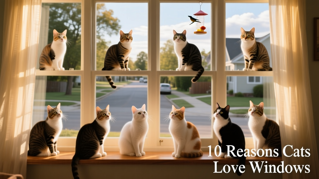 10 Reasons Cats Love Windows