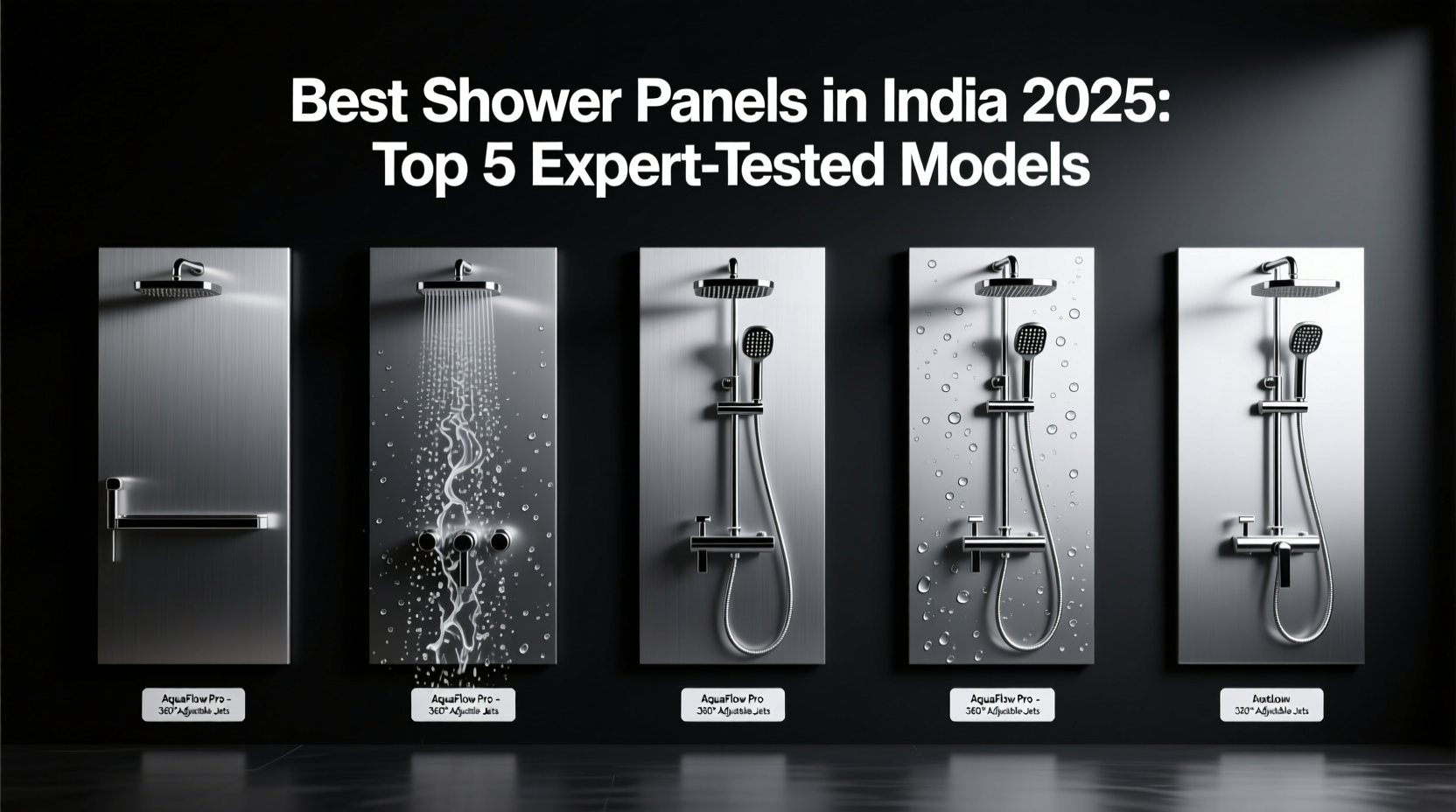 best shower panels india
