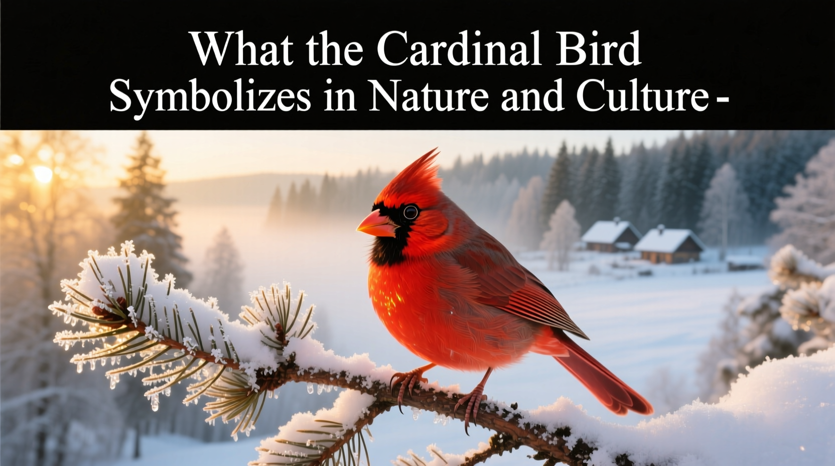 What the Cardinal Bird Symbolizes in Nature and Culture