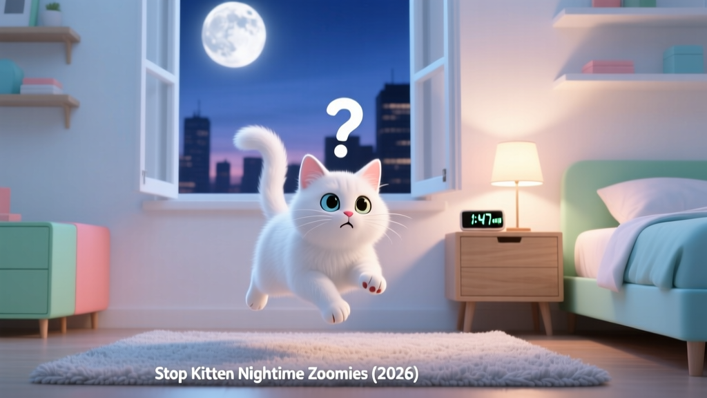 Stop Kitten Nighttime Zoomies (2026)