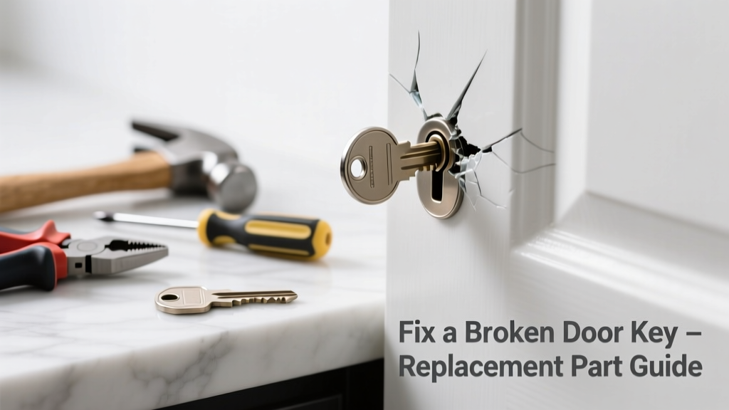Fix a Broken Door Key Stuck in Lock: Replacement Part Guide