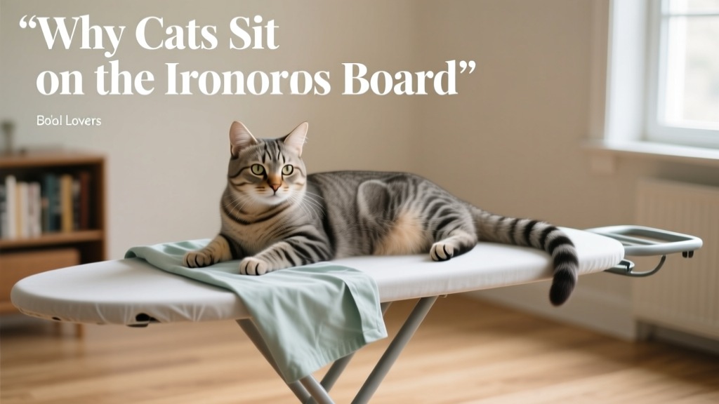 Why Cats Sit on the Ironing Board