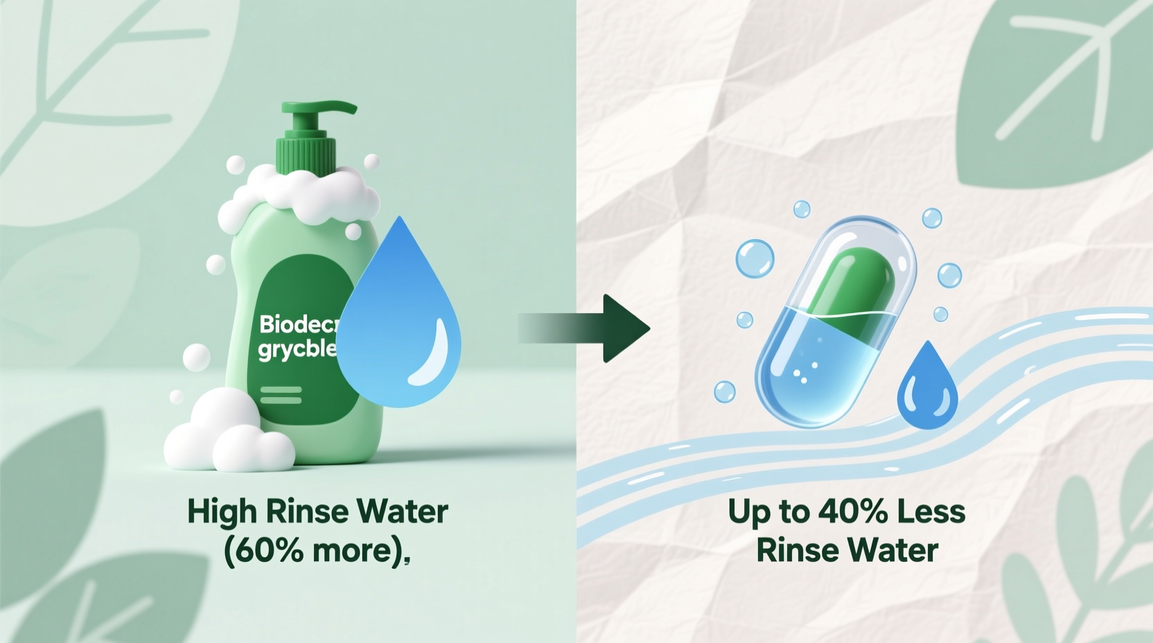 biodegradable soap vs tablets which saves more water