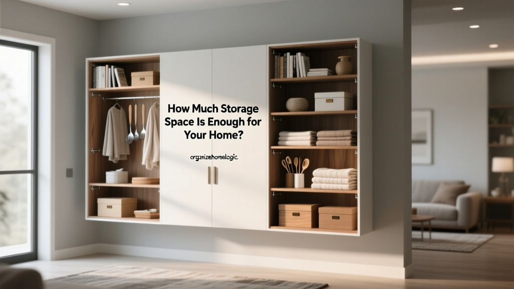 How Much Storage Space Is Enough for Your Home?