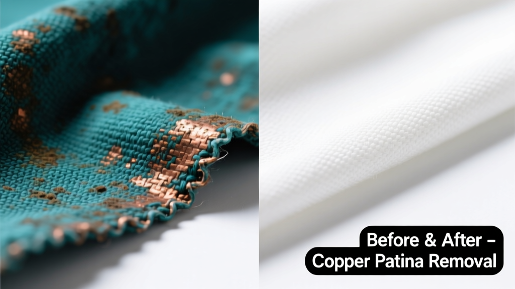 How to Remove Copper Patina from Polyester Fabric