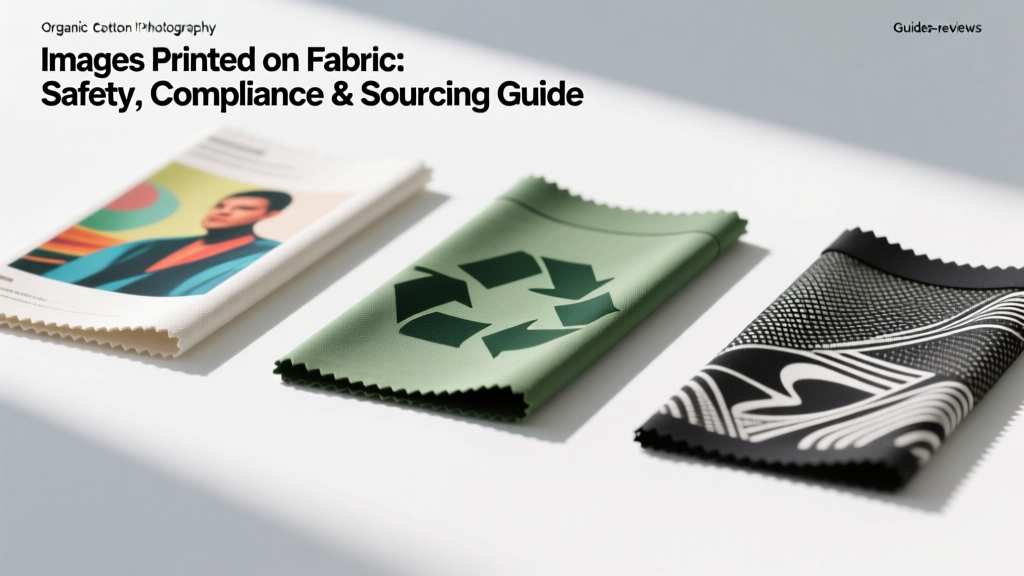 Images Printed on Fabric: Safety, Compliance & Sourcing Guide