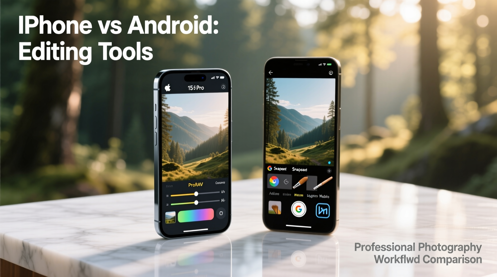 iphone vs android for photographers which has better editing tools