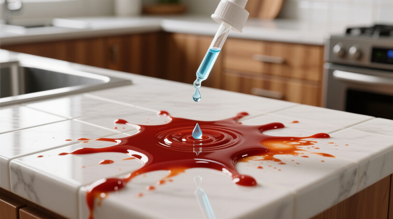 remove hot sauce stains