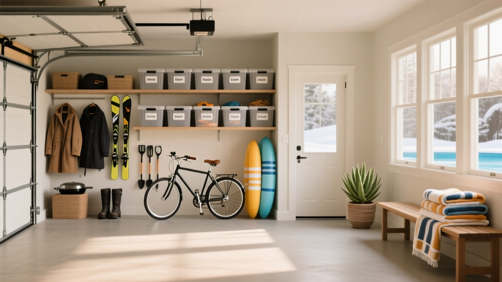 Seasonal Garage Shift: Converting Winter Sports Gear Stor...