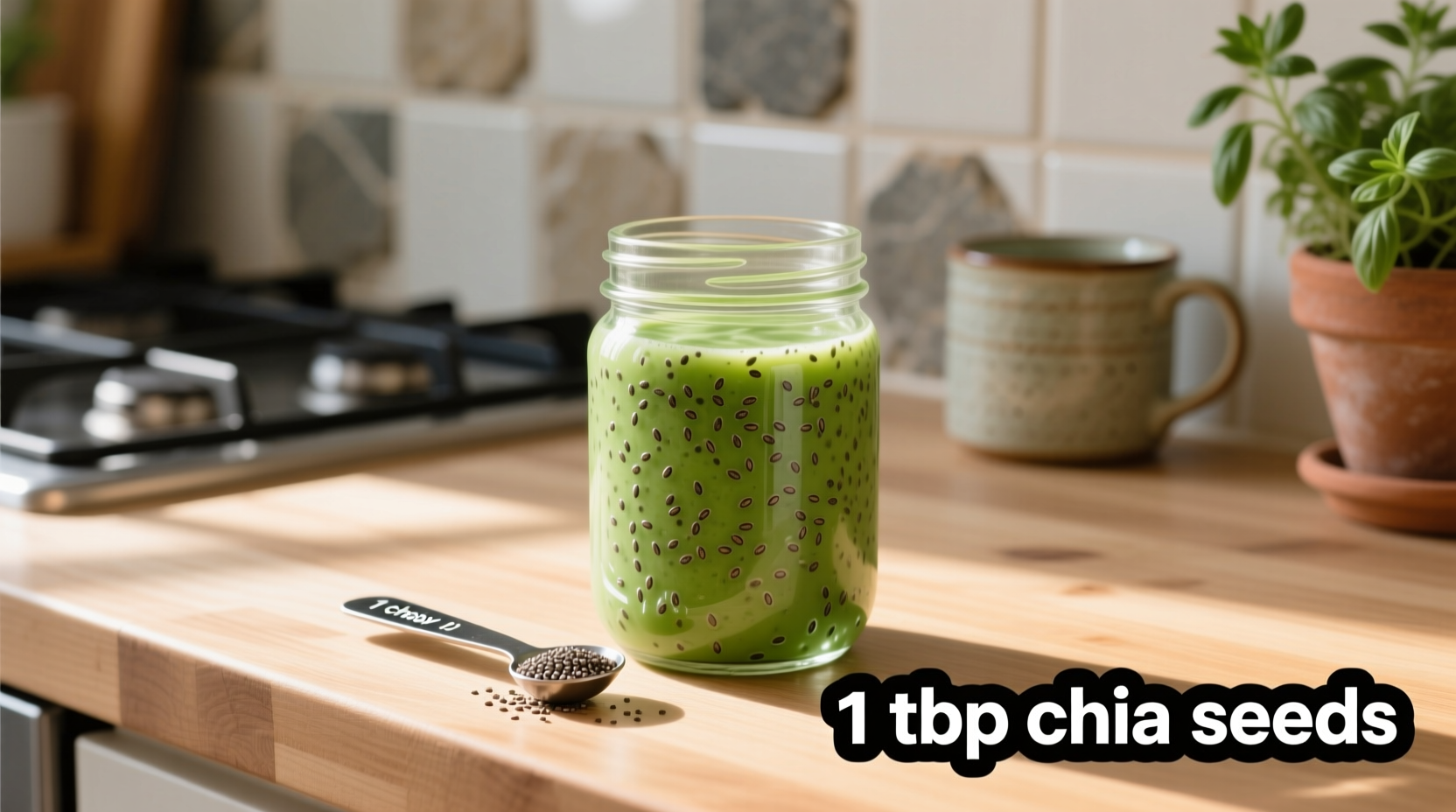 how much chia seeds in smoothie