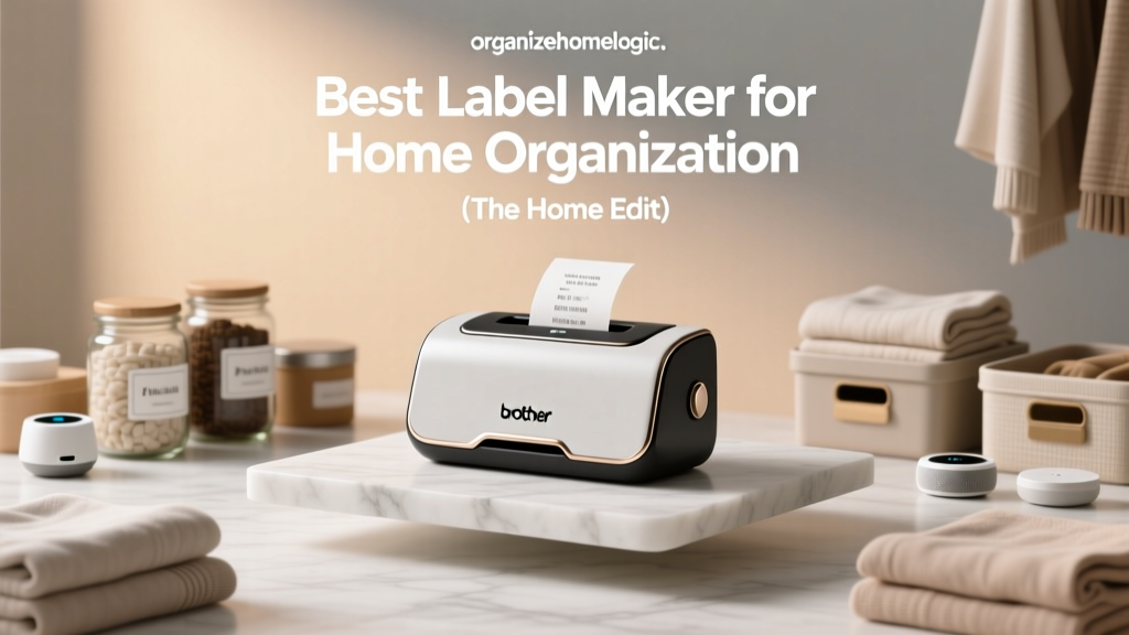 Best Label Maker for Home Organization (The Home Edit)