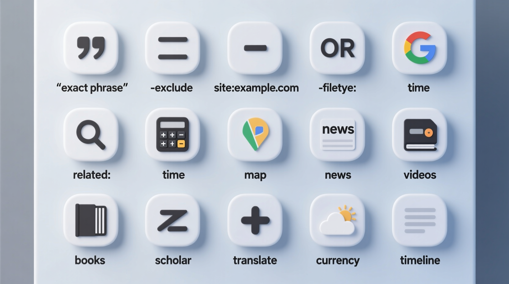 20 google search shortcuts to hone your google fu