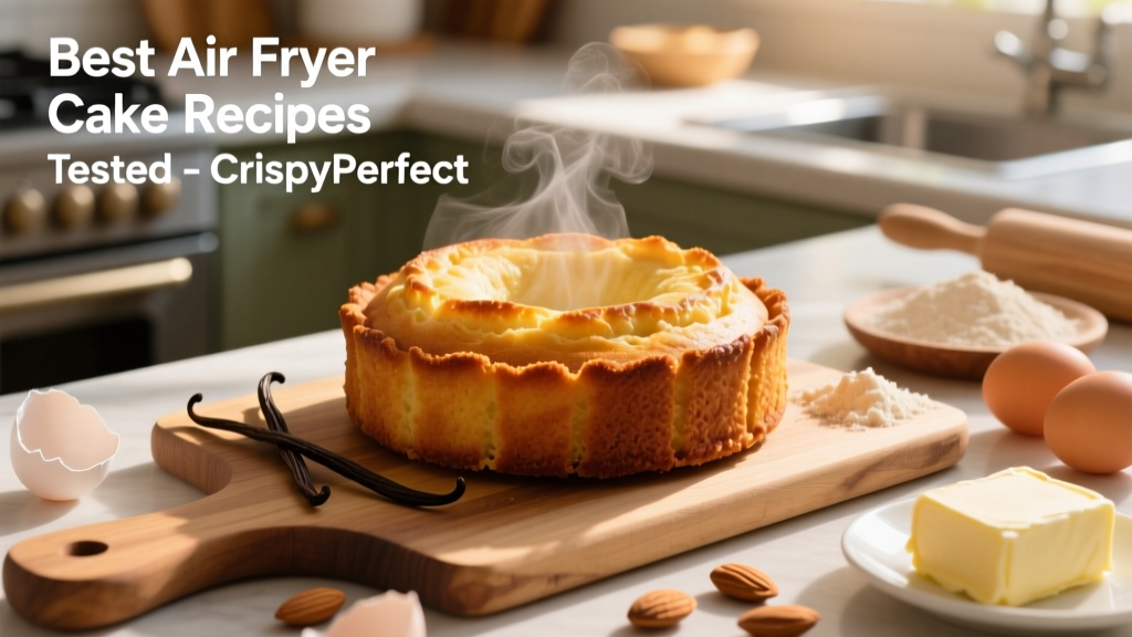 Best Air Fryer Cake Recipes (Tested & Crispy-Perfect)