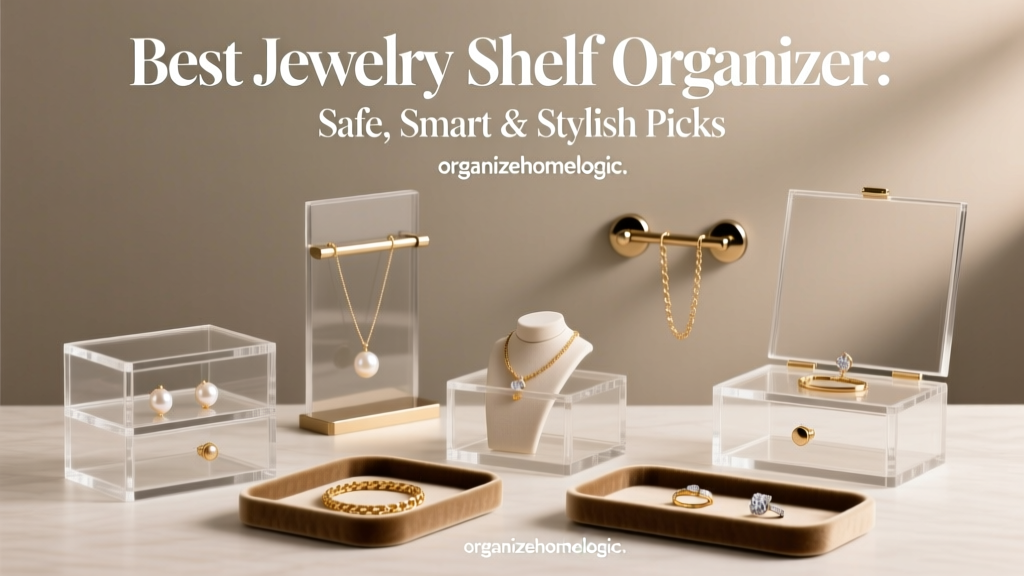 Best Jewelry Shelf Organizer: Safe, Smart & Stylish Picks