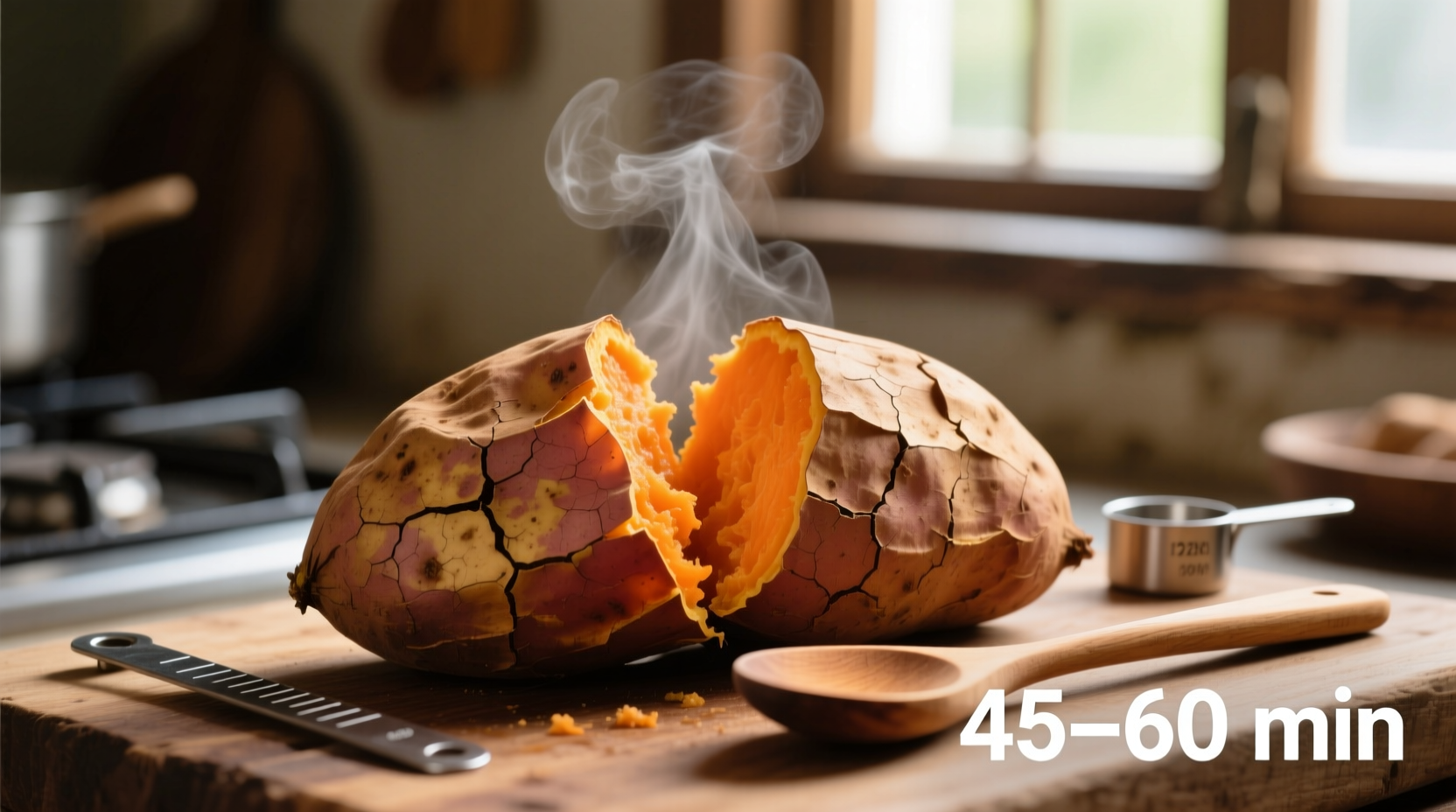 Sweet Potato Baking Time: 45-60 Minutes at 400°F