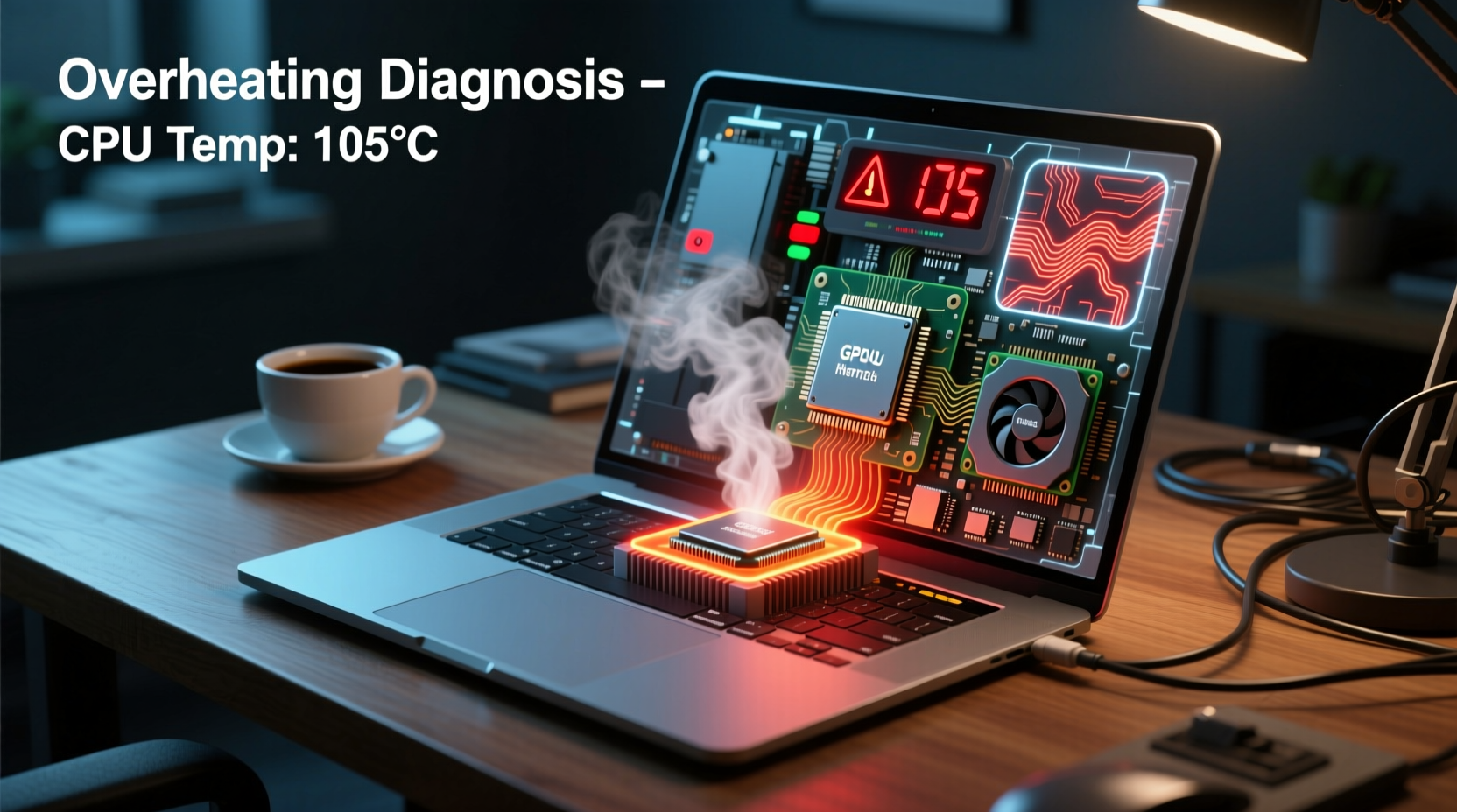 why does my laptop shut down randomly and could it be overheating