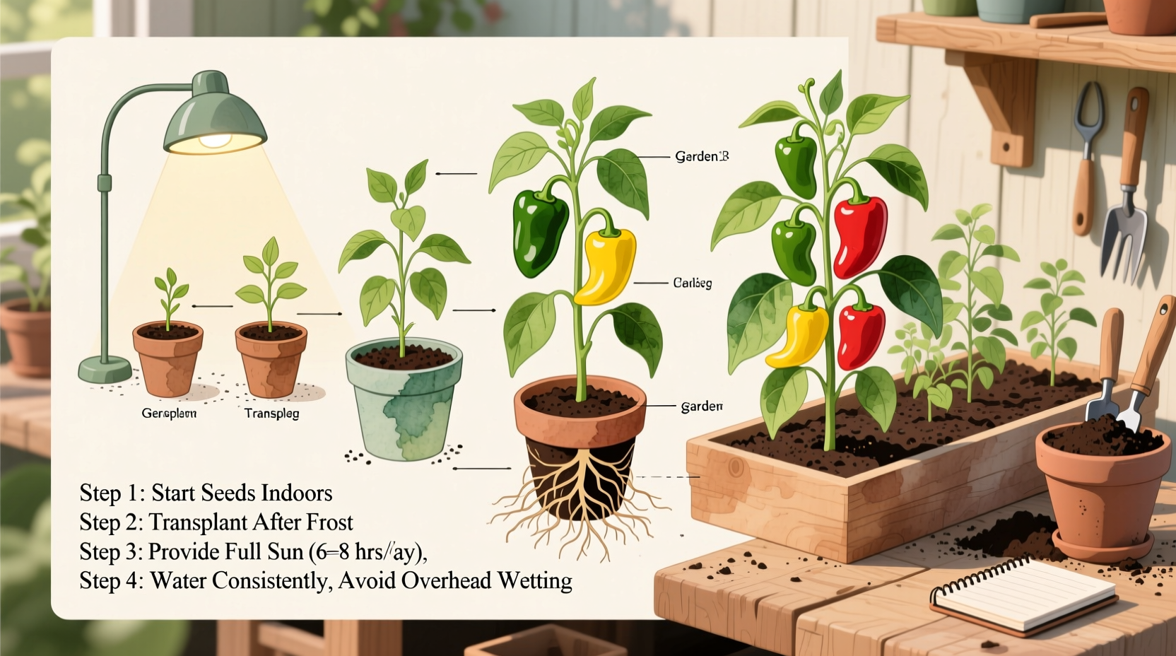 How to Grow Pepper Plants: Expert Gardening Guide