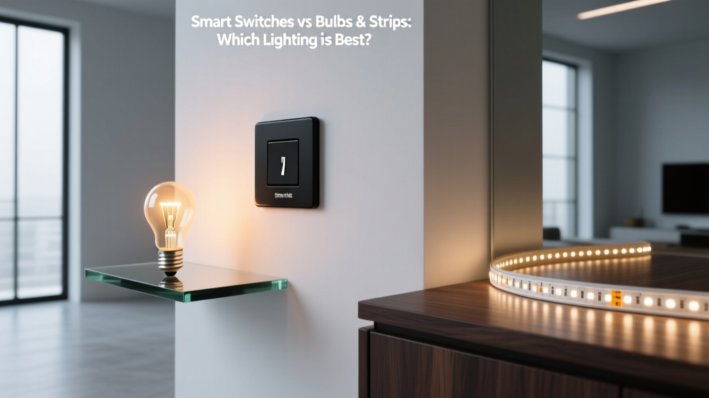 Smart Switches vs Bulbs vs Strips: Which Lighting is Best?