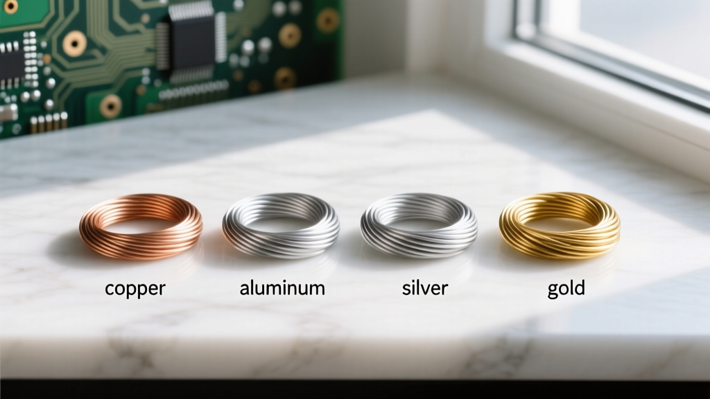 What Are Electrical Conductors? Comparing Copper, Aluminum & More