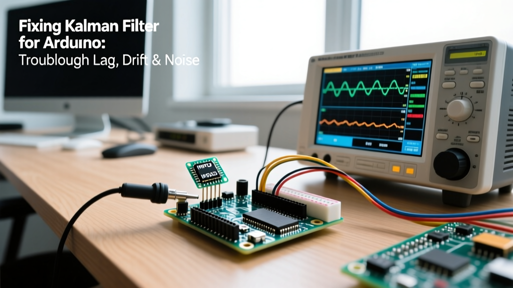 Fixing Kalman Filter for Arduino: Troubleshoot Lag, Drift & Noise