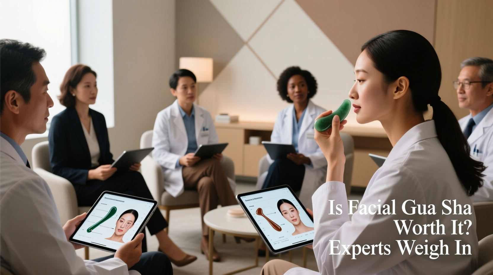 is facial gua sha worth adding to your skincare routine experts weigh in