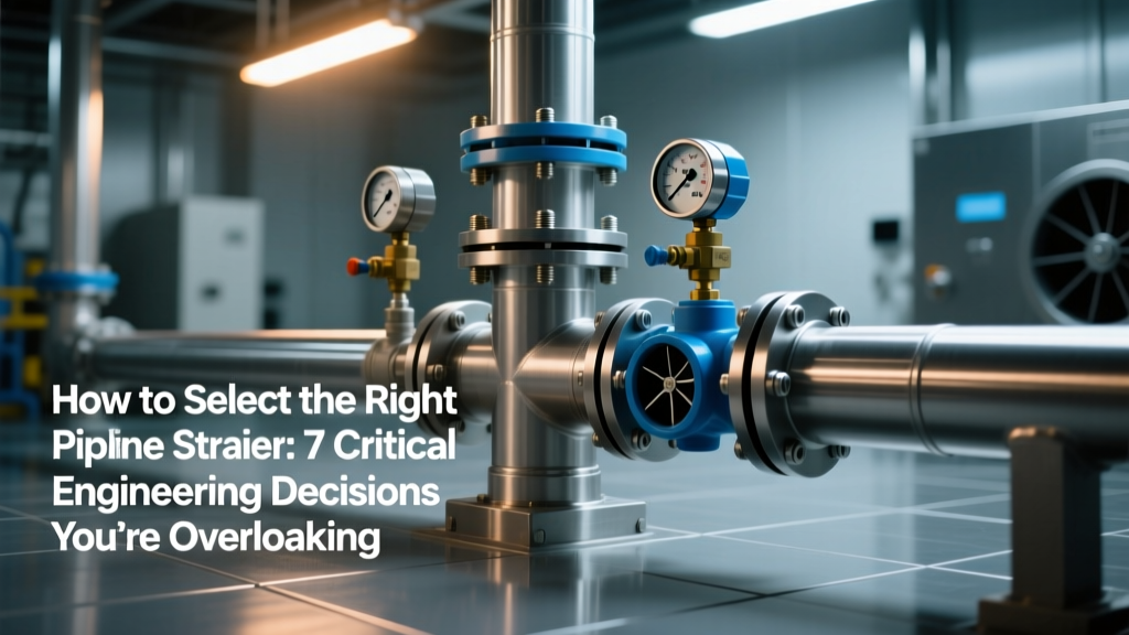 7 Critical Pipeline Strainer Selection Decisions