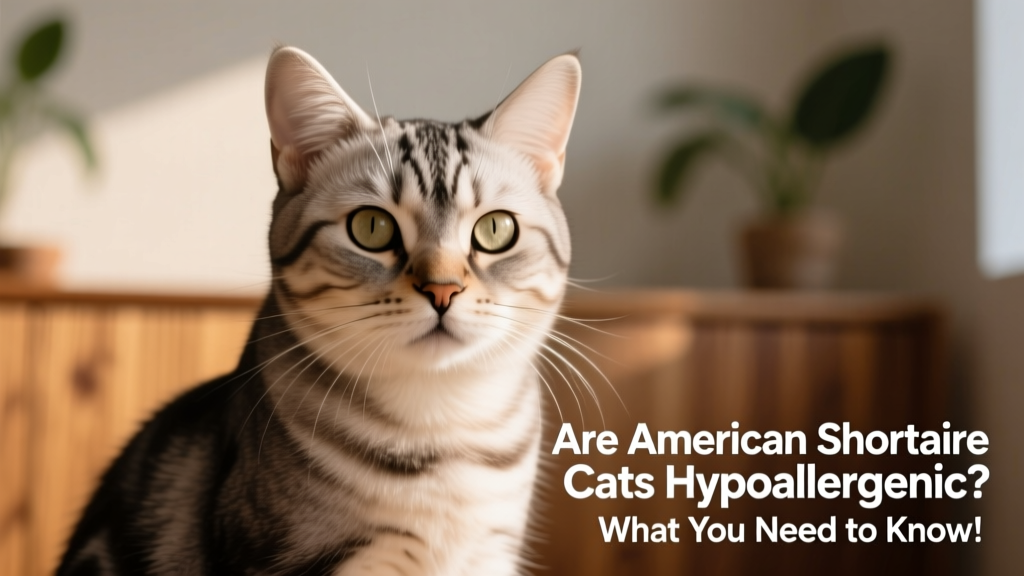 Are American Shorthair Cats Hypoallergenic? What You Need to Know!