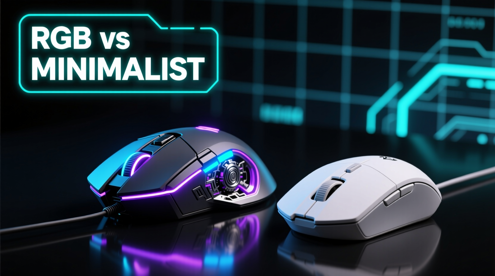 rgb gaming mouse vs minimalist mouse does flashy lighting actually improve gameplay